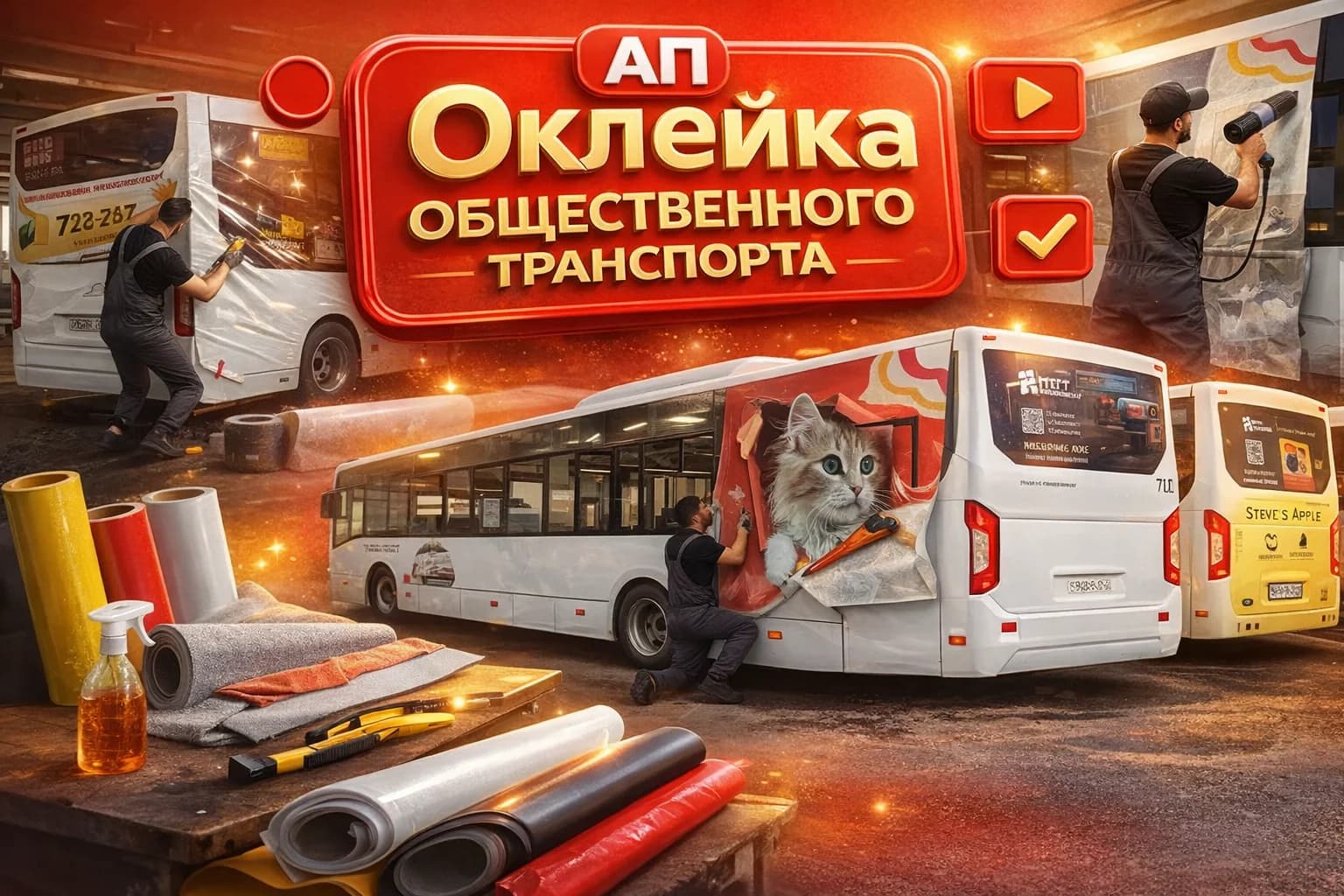 Реклама на корпусе